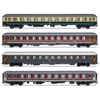 HR4375 Rivarossi Set personenrijtuigen “Italy-Holland-Express” van de FS en DB, tijdperk V