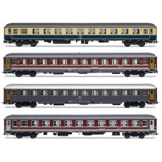 HR4375 Rivarossi Set personenrijtuigen “Italy-Holland-Express” van de FS en DB, tijdperk V