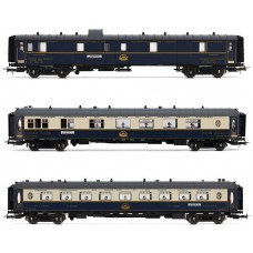 HR4390 Rivarossi 3-delige set “Edelweiss Pullman Express”, de CIWL met verlichting