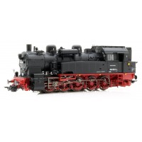 31102 ESU Stoomlocomotief Serie 94 - 094 652-5 DB T16 zwart Ep IV LokSound en rookgenerator, rangeerkoppeling DC/AC