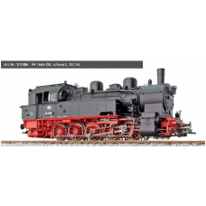 31106 ESU Stoomlocomotief Serie 94 - 94 1666 DB T16 zwart Ep III LokSound en rookgenerator, rangeerkoppeling DC/AC