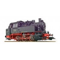 31652 ESU Stoomlocomotief BR 80 018 DRG, zwart, Ep. II, LokSound, dubbele rookgenerator, rangeerkoppeling DC/AC