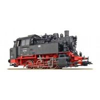 31653 ESU Stoomlocomotief BR 80 009 DR, zwart, Ep. IV, LokSound, dubbele rookgenerator, rangeerkoppeling DC/AC