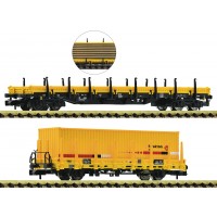 880908 Fleischmann N Set goederenwagens Strukton Rail