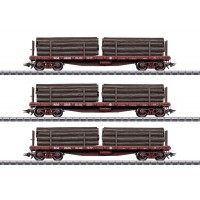 45600 Marklin Set platte wagens US Shay