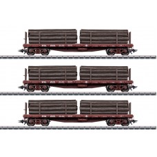 24922 Trix Set platte wagens US Shay