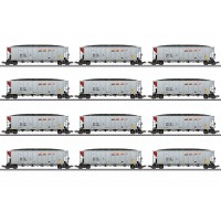45666 Marklin 12-delige Hopper Car Set BNSF