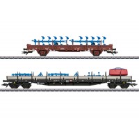 46405 Marklin Set goederenwagens met landbouw machines nr.1