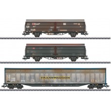 47349 Marklin Set schuifwandwagens MHI