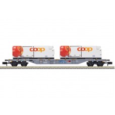 15495 Minitrix N Containerwagen "Coop" SBB Cargo