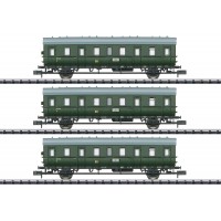18277 Minitrix N Wagen-Set 3-delig "Nahverkehr der DR"