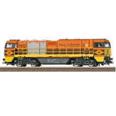 25297 Trix Vossloh G 2000 BB Rotterdam Rail Feeding MFX DCC Sound