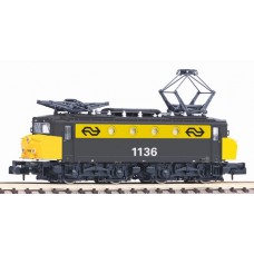 40377 Piko N E-lok Serie 1100 1136 NS Geel Grijs met Botsneus DCC Sound