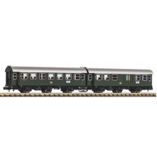 40762 Piko N 2-delige Set Umbauwagen B3yg & BD3yg DB III