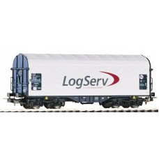 54393-4 Piko Schiebeplanenwagen Shimmns "LogServ"