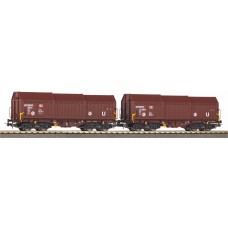 58293 Piko 2-delige Set Teleskophaubenwagen DB Cargo VI