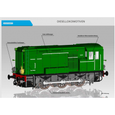 22000 Piko Diesellok NS Serie 500 - Hippel