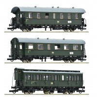 6200131 Roco 3-delige Set 2: Nebenbahnzug DR