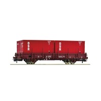 6600138 Roco Rongenwagen met containers DSR DR