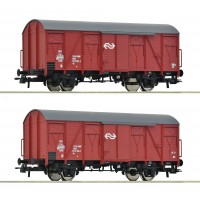 6600151 Roco Set 2-delig NS Gesloten goederenwagens