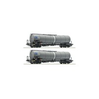 77463 Roco Ketelwagenset 2-delig GATX KVG