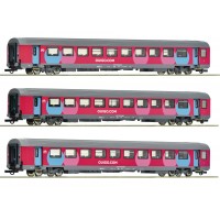 6200025 Roco Personenrijtuigenset Set 2: Corailwagen, SNCF