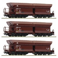 77030 Roco 3-delige set Erzwagens DB set 1