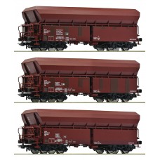 77033 Roco 3-delige set Selbstentladewagen HOLCIM