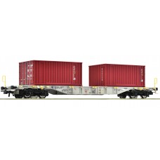 77345 Roco Containerdraagwagen AAE