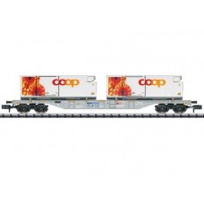 15491 Minitrix N Containerwagen "Coop" SBB Cargo