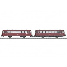 16982 Minitrix N Railbus klasse 796 met stuurwagen klasse 996 DCC Sound
