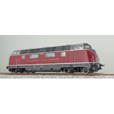 31336 ESU Diesellocomotief V200 008 DB oud rood Ep III Sound + Rook DC/AC