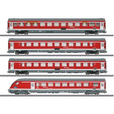42988 Marklin Set personenrijtuigen 1 "München-Neurenberg-Express" met binnenverlichting DCC MFX