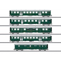 43369 Marklin Set Leichtstahlwagens SBB met binnenverlichting