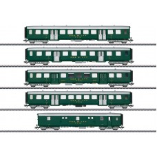 23134 Trix Set Leichtstahlwagens SBB met binnenverlichting