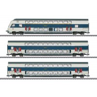 43599 Marklin Set dubbeldeksrijtuigen "trein voor regionaal verkeer Kopenhagen" DSB