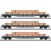 47153 Marklin Set rongenwagens met lading hout