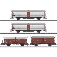 47301 Marklin Set schuifdak-/schuifwandwagens Tbes-t-66