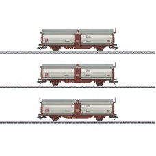 47303 Marklin Set schuifdak-/schuifwandwagens Tbis SJ