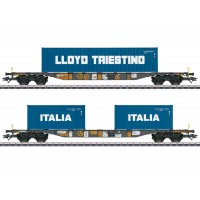 47460 Marklin Set containerwagens type Sgns