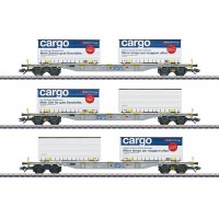 47463 Marklin Set containerwagens "SBB Cargo" 