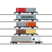 47680 Marklin 5-delige Set containerwagens DB MHI