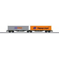 47807 Marklin Dubbele containerwagen Sggrss 80 RailReLease B.V. Raillogix