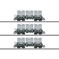 48263 Marklin Set kalkkuipwagens Slmmp DR