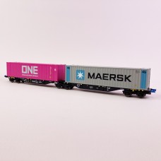 90661 Mehano Containerwagen SGGMRS90 One Maersk