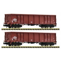 830253 Fleischmann N Set 2-delig Open goederenwagens Eas 5948 DR