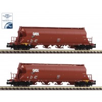 849008 Fleischmann N Set Silowagens GATX