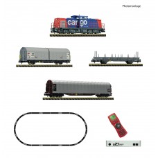 931903 Fleischmann N z21 Startset Diesellok BR 203 met goederentrein SBB Cargo, DCC Sound