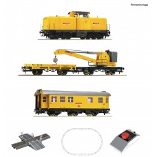 5100002 Roco Analoge startset Diesellocomotief met bouwkraan