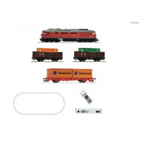 5110003 Roco Startset z21 Digitaal Diesellocomotief BR 232 met goederentrein van de DB AG